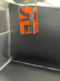 Inferno Paper Rectangle Earrings